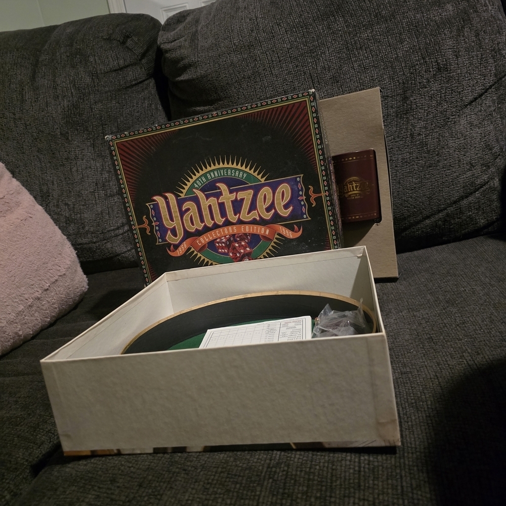 Milton Bradley | 40th Anniversary Yahtzee Collectors Edition Board Game
